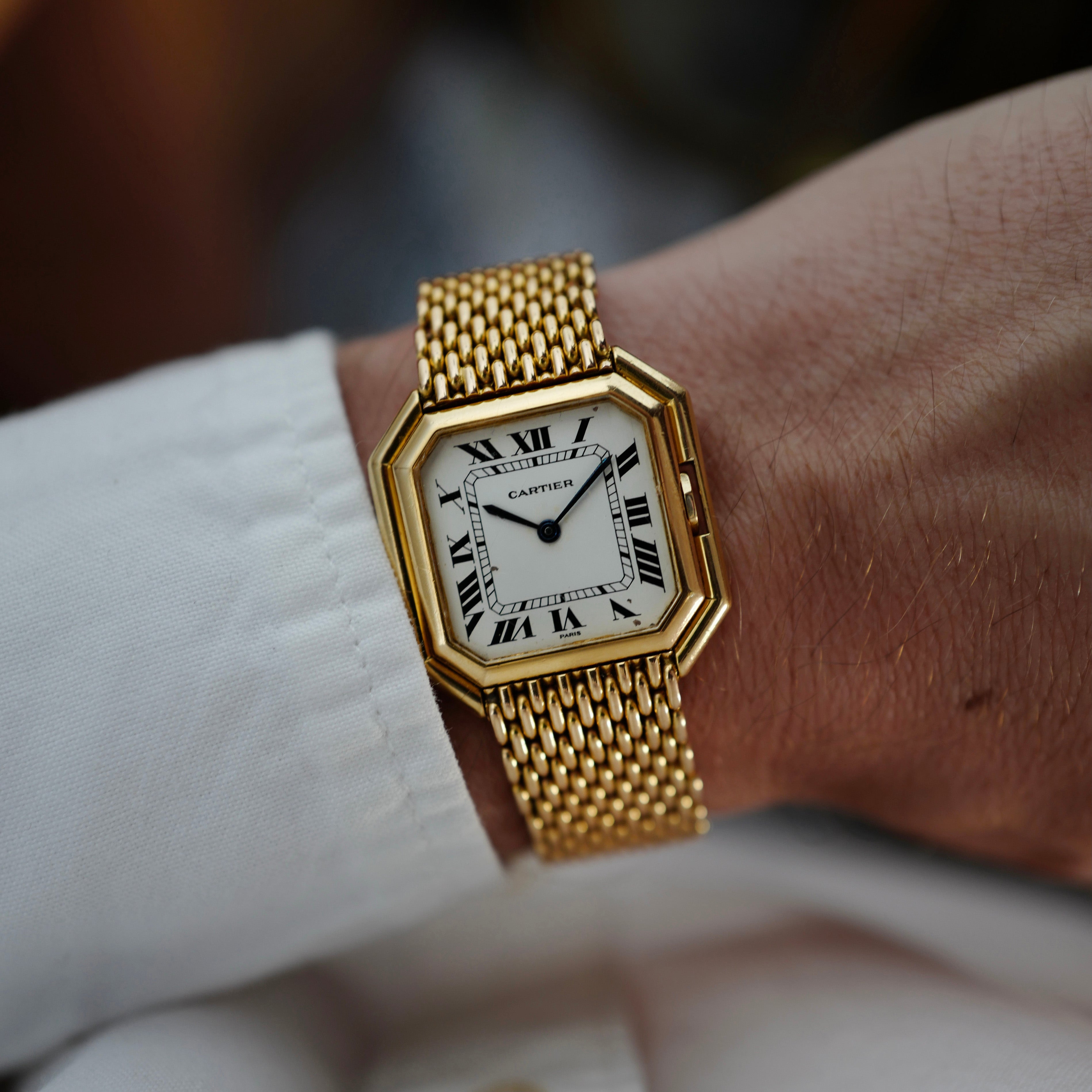 Cartier Tank Ceinture 18k YG