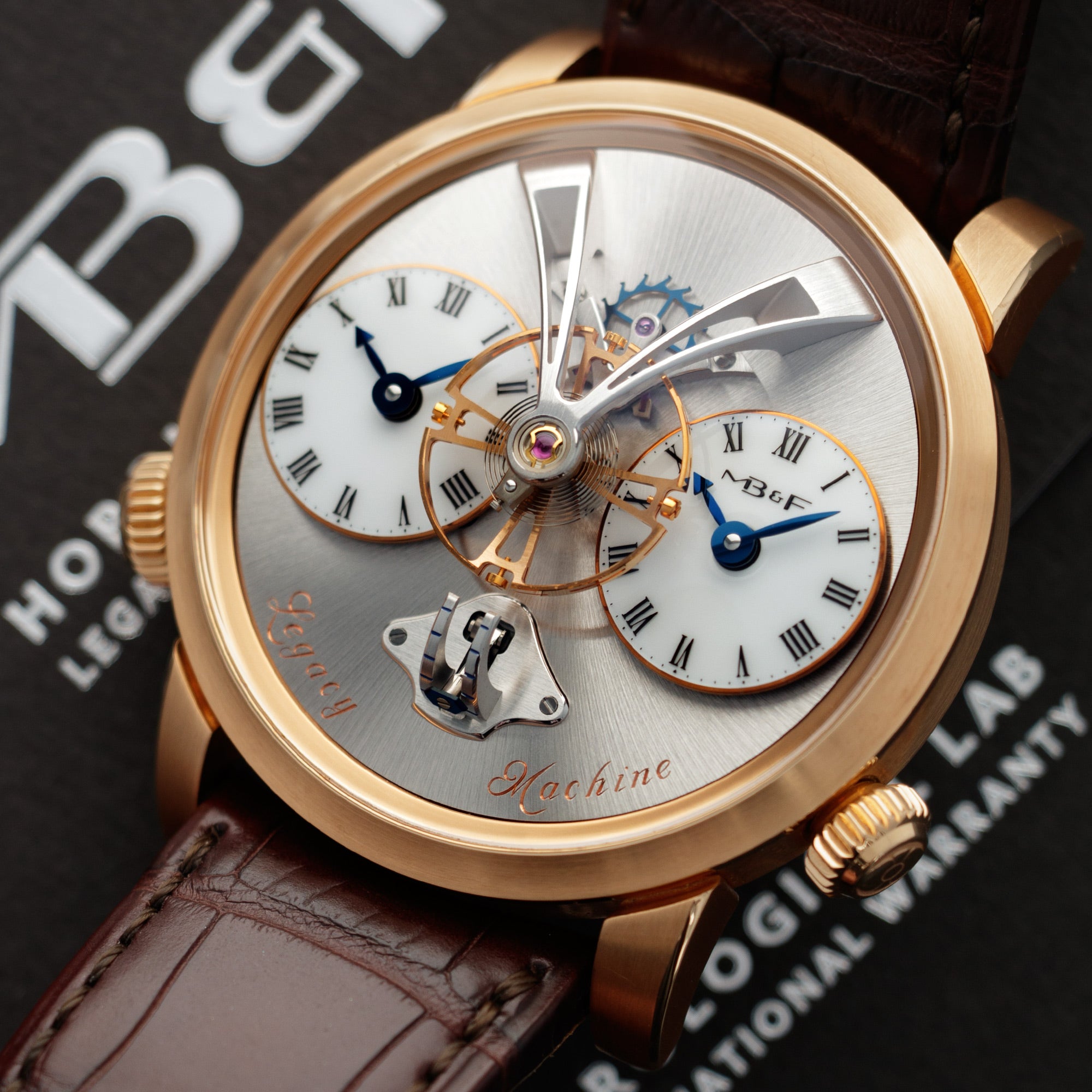 MB&amp;F - MB&amp;F Rose Gold Legacy Machine One - The Keystone Watches
