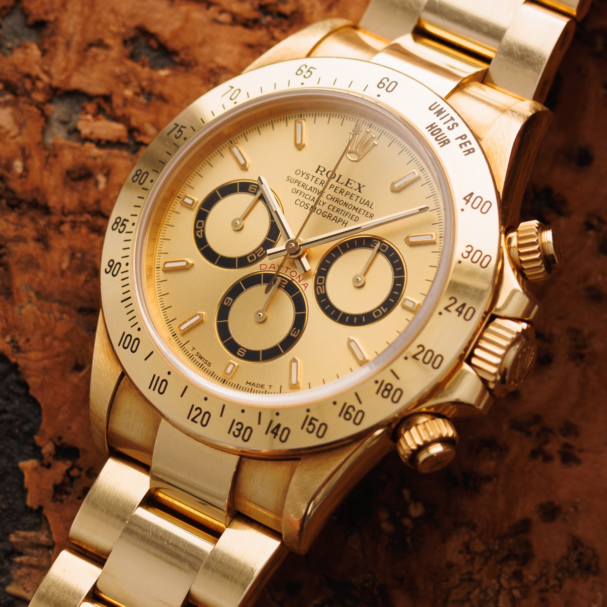 Rolex - Rolex Yellow Gold Zenith Daytona Cosmograph Ref. 16528 - The Keystone Watches