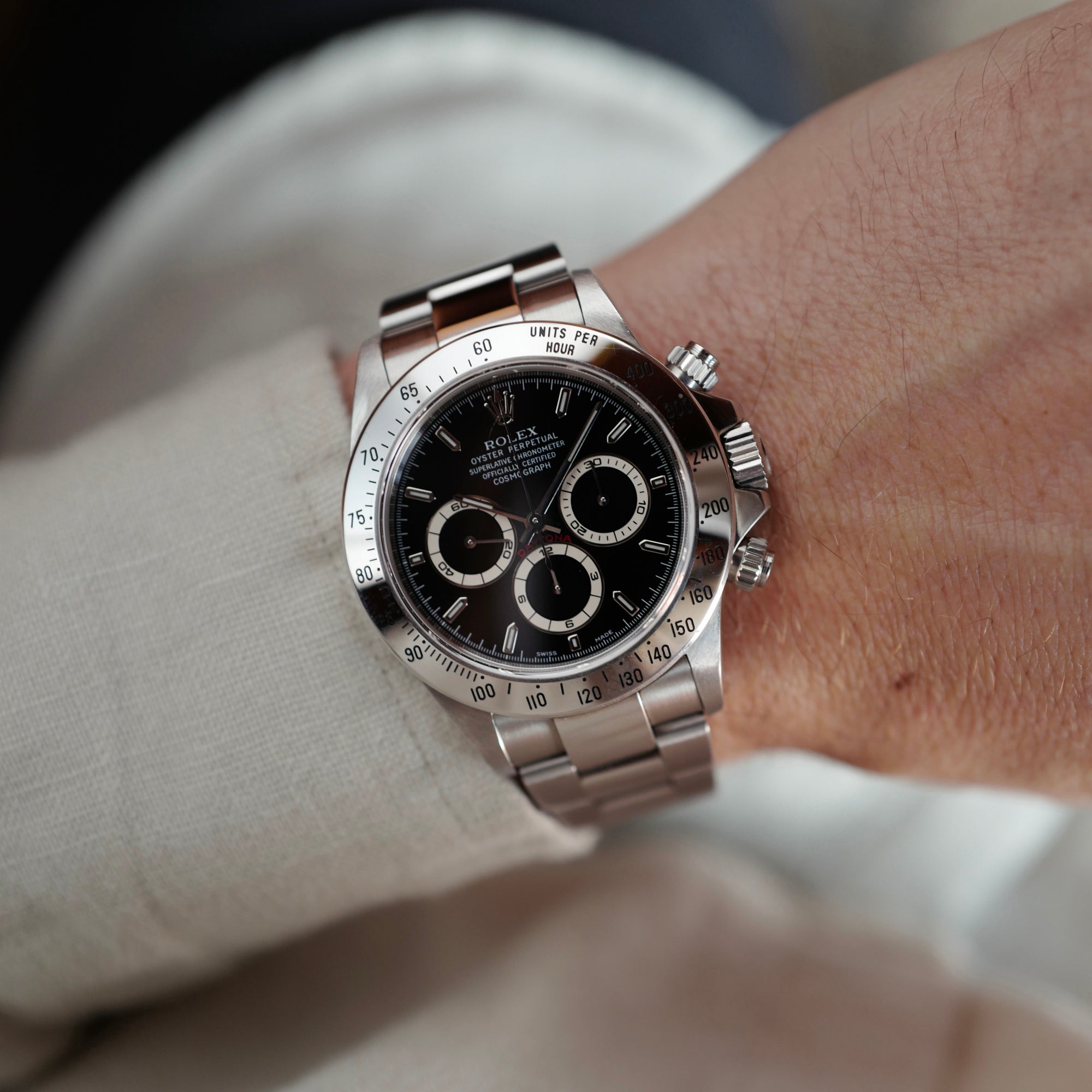 Rolex - Rolex Cosmograph Daytona Zenith A-Series Ref. 16520 with Paper (NEW ARRIVAL) - The Keystone Watches