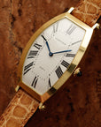 Cartier - Cartier Paris Yellow Gold Tonneau Mechanical Watch - The Keystone Watches