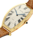 Cartier - Cartier Paris Yellow Gold Tonneau Mechanical Watch - The Keystone Watches