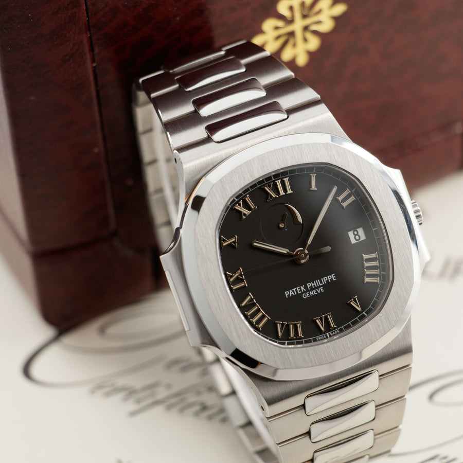 Patek Philippe Nautilus Power Reserve Watch Ref. 3710 with Original Box and Papers