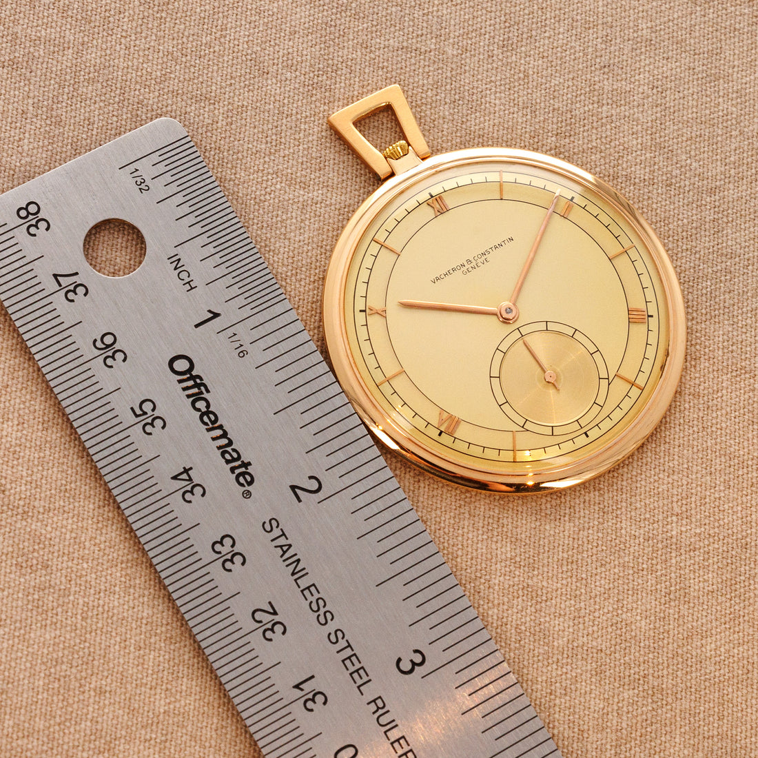 Vacheron Constantin Pink Gold Pocket Watch