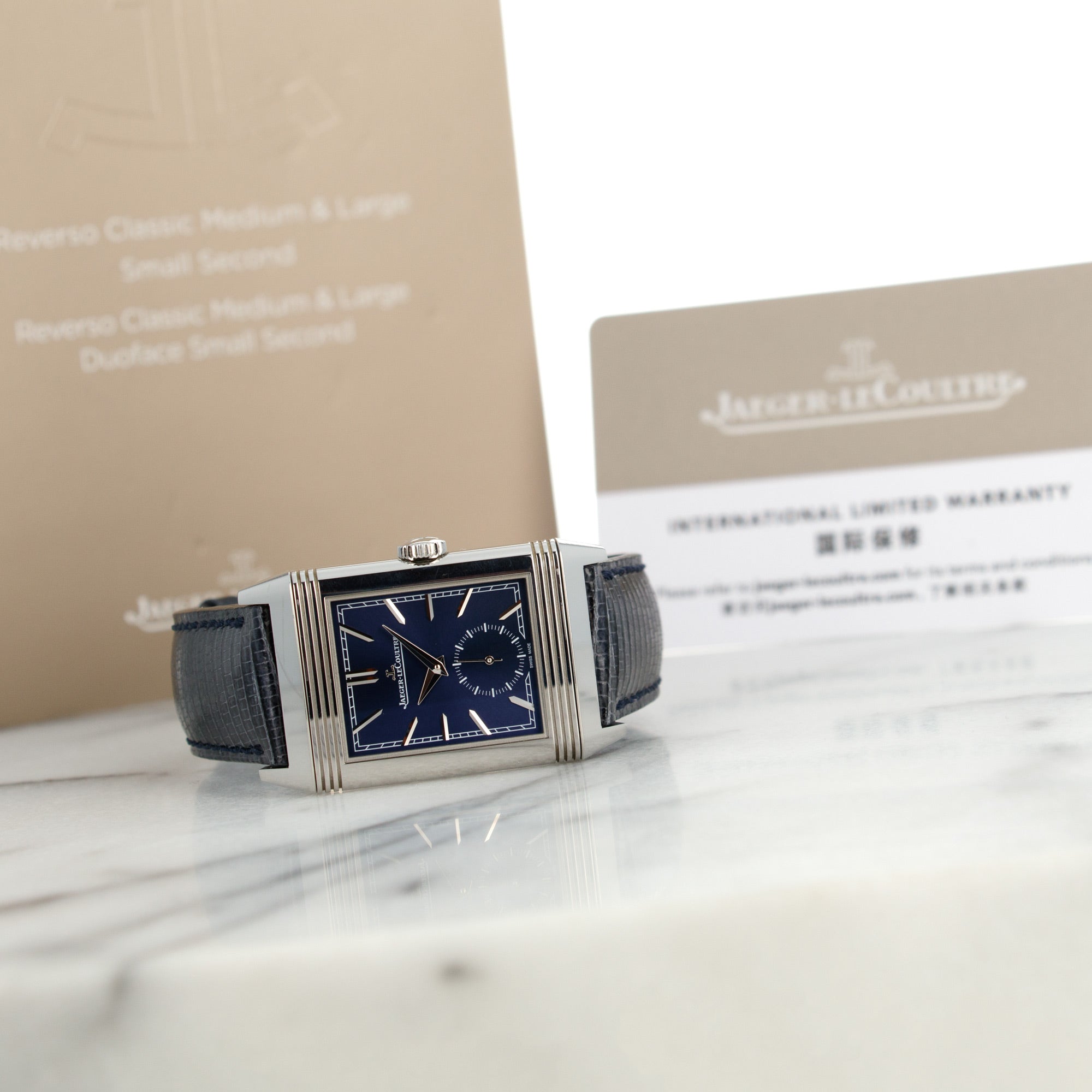 Jaeger LeCoultre - Jaeger Lecoultre Steel Reverso Tribute Ref. 214.8.62 - The Keystone Watches