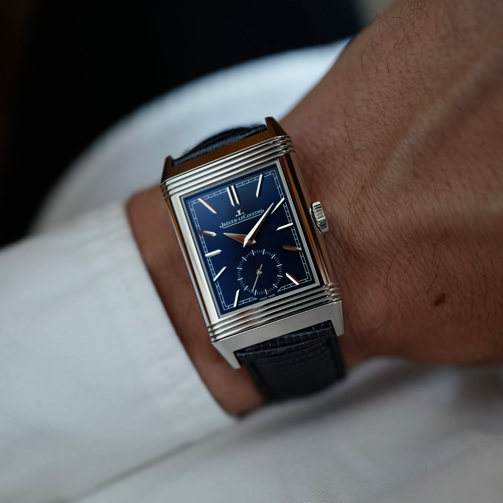 Jaeger LeCoultre - Jaeger Lecoultre Steel Reverso Tribute Ref. 214.8.62 - The Keystone Watches