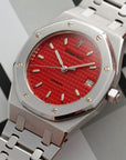 Audemars Piguet - Audemars Piguet Steel Royal Oak Red Ferrari Dial Ref. 14790 with Certificate - The Keystone Watches