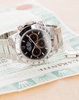 Rolex - Rolex Steel Daytona Ref. 16520 with Patrizzi Dial in Exceptional Condition - The Keystone Watches