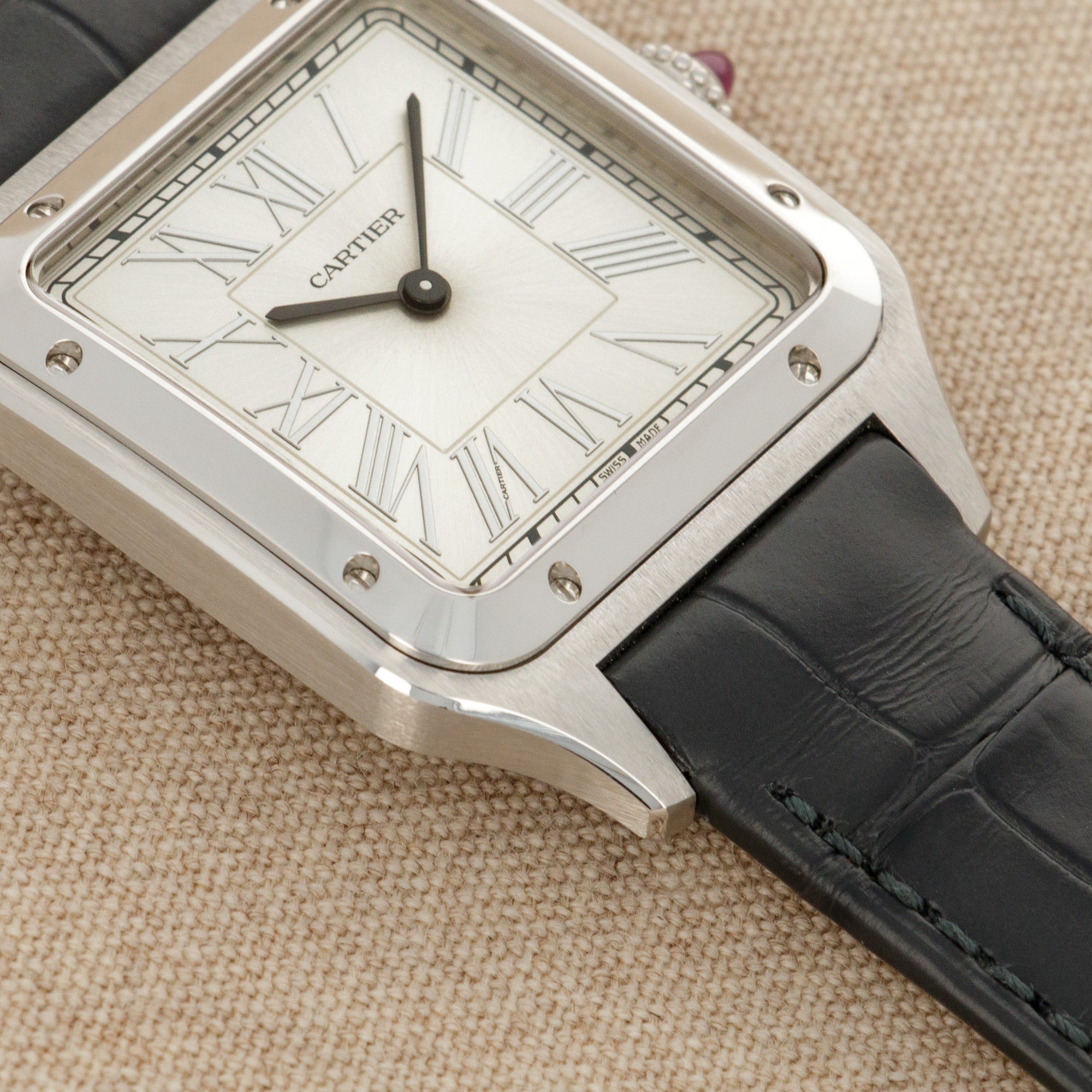 Cartier - Cartier Platinum Santos-Dumont Le Bresil Tank Ref. WGSA0034, Limited Edition of 100 Pieces - The Keystone Watches