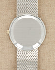 Patek Philippe White Gold Calatrava Watch Ref. 3759 with Original Diamond Bezel and Dial