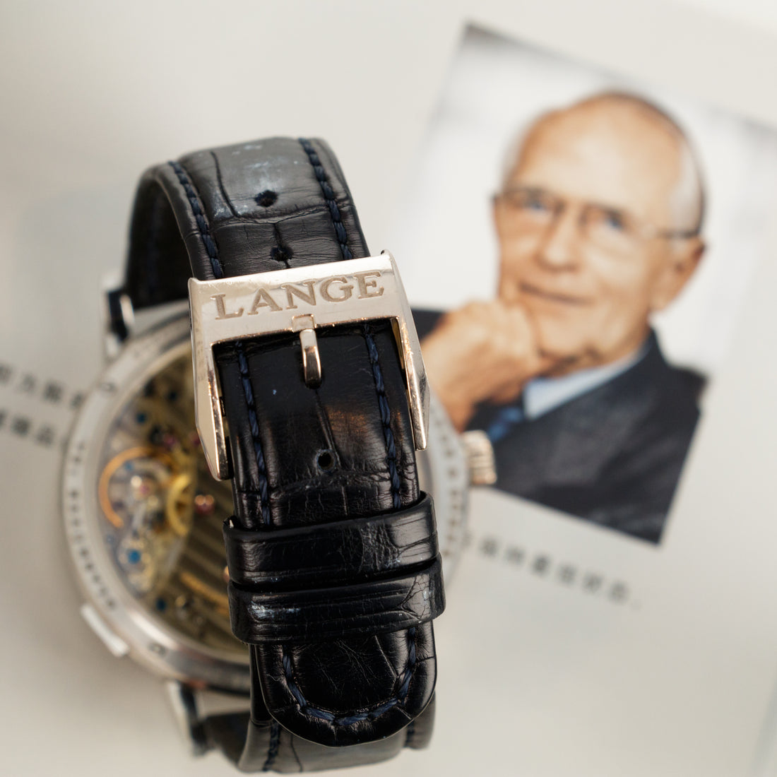 A. Lange & Sohne Platinum Grand Lange 1 Lumen 117.035