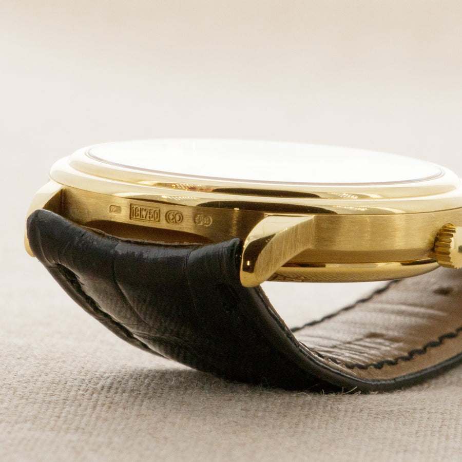 Audemars Piguet Yellow Gold Star Wheel Engraved Dial Ref. 25720