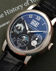 A. Lange & Sohne White Gold Perpetual Calendar Watch Ref. 310.026