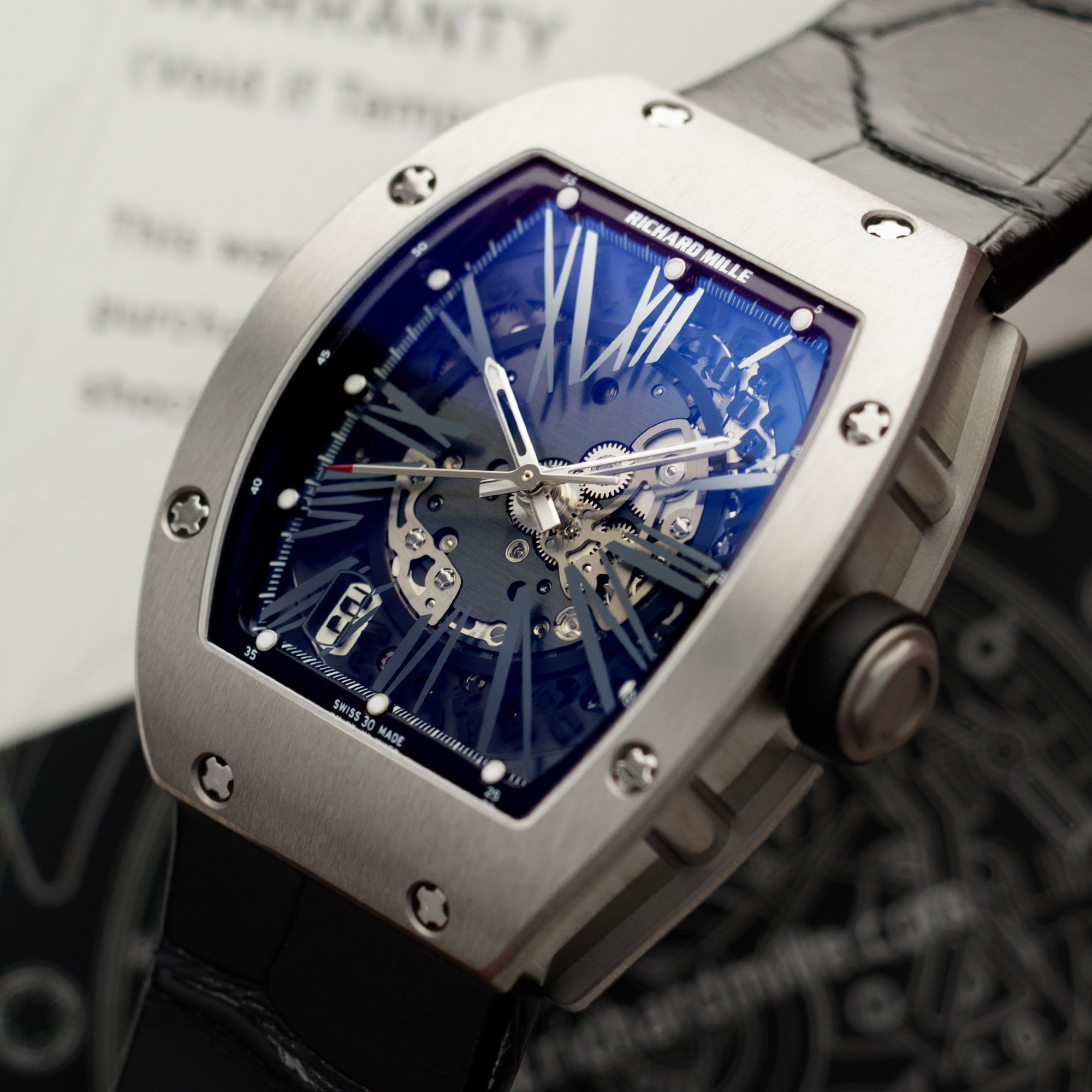 Richard Mille - Richard Mille Automatic RM 023 Titanium - The Keystone Watches