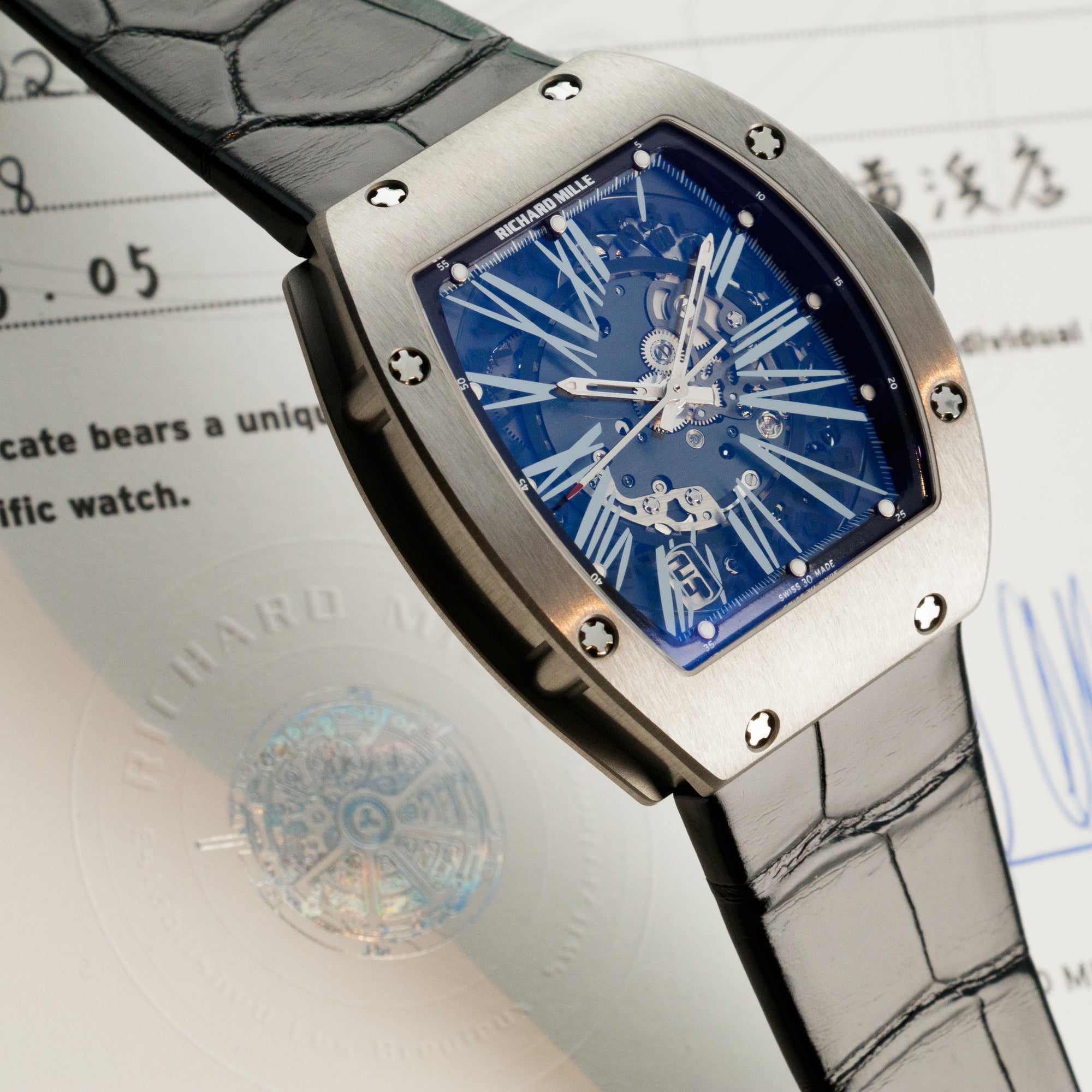 Richard Mille - Richard Mille Automatic RM 023 Titanium - The Keystone Watches