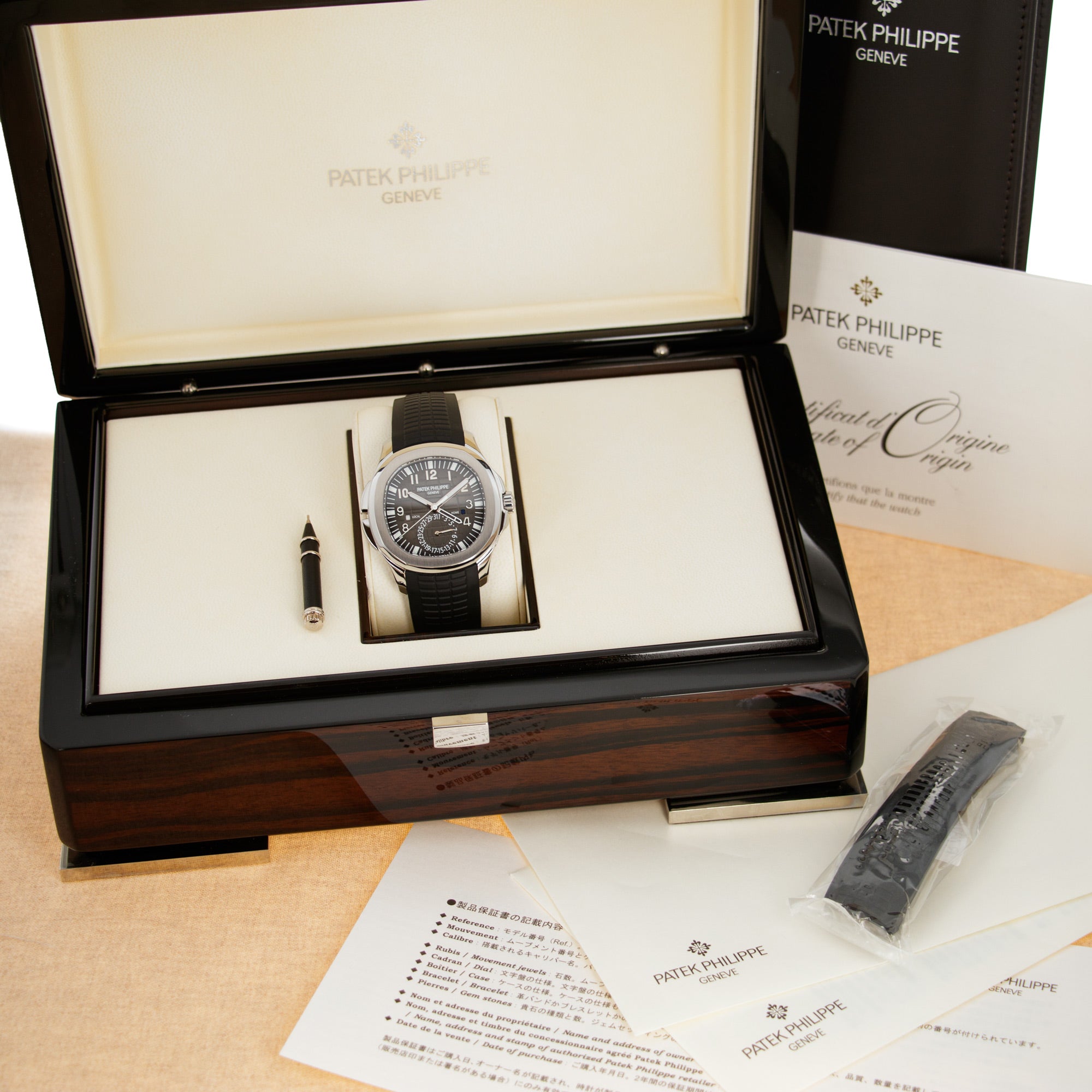 Patek Philippe - Patek Philippe Steel Dual Time Aquanaut Ref. 5164 - The Keystone Watches