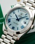 Rolex - Rolex Platinum Day-Date 40mm Ref. 228206 with Box and Warranty - The Keystone Watches