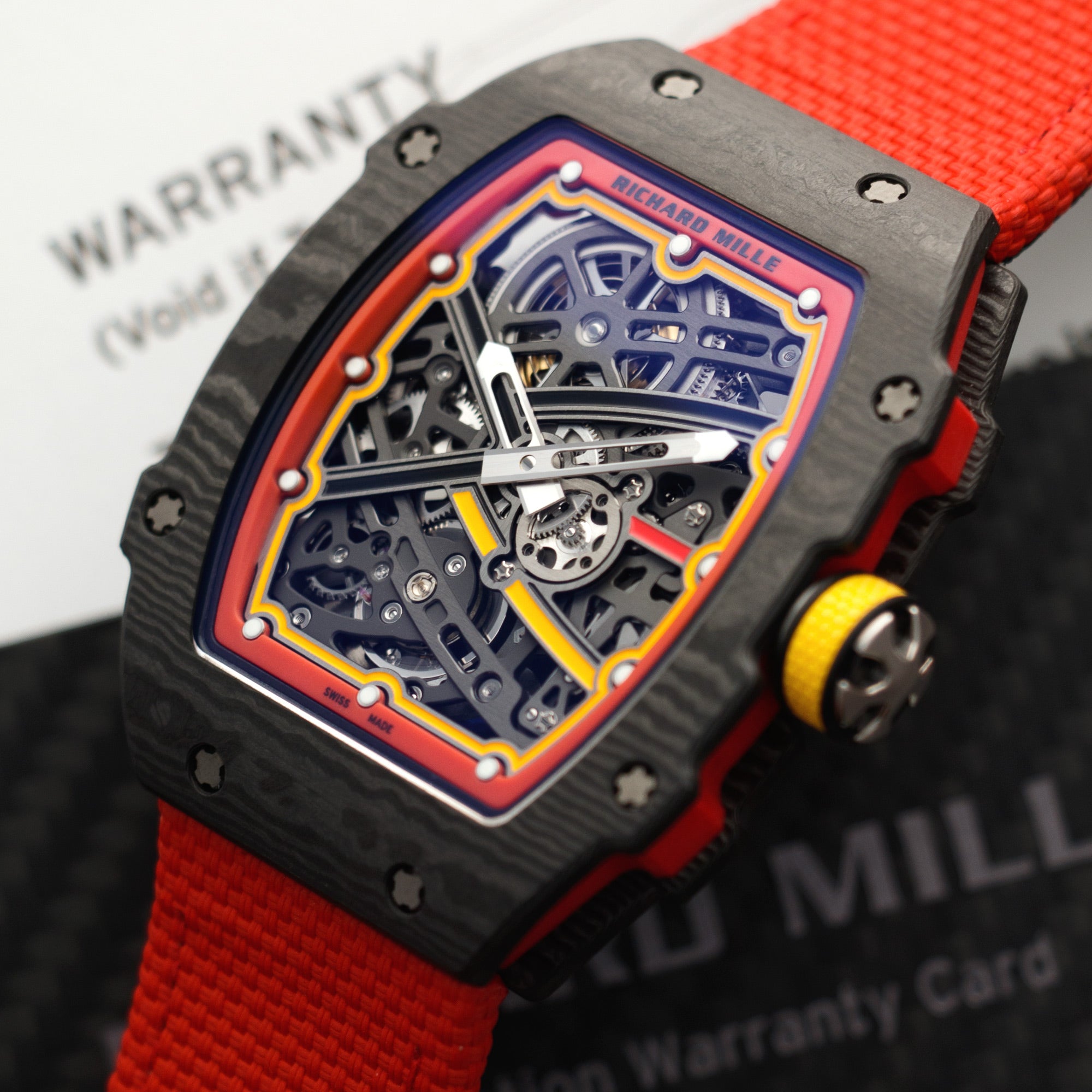 Richard Mille - Richard Mille Automatic Winding Extra Flat RM67-02 Alexander Zverev Edition - The Keystone Watches