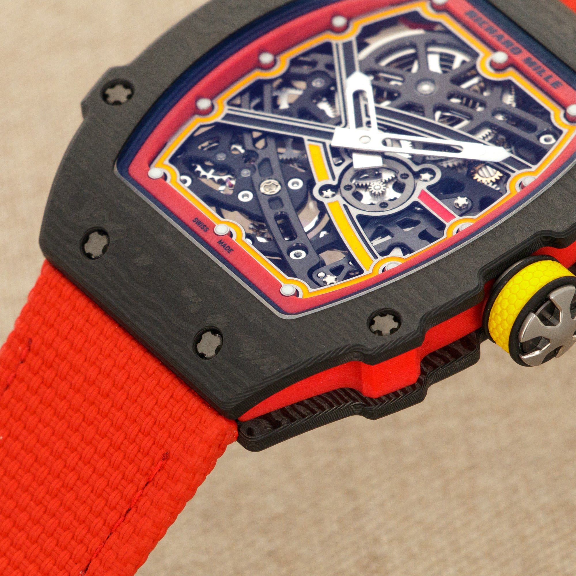 Richard Mille - Richard Mille Automatic Winding Extra Flat RM67-02 Alexander Zverev Edition - The Keystone Watches