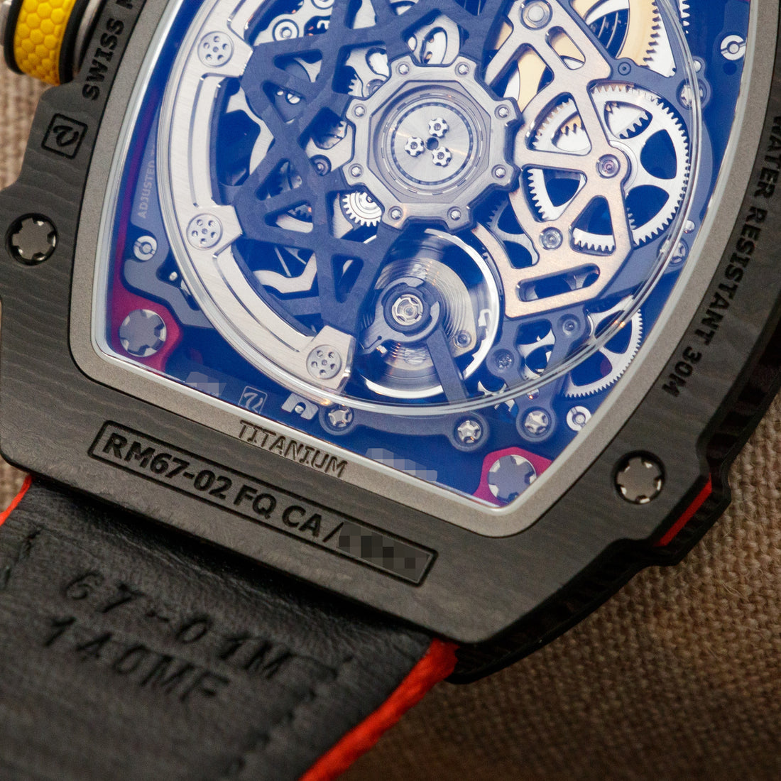 6702 Watch Richard Mille RM67 RM67-02 Carbon-Fiber – The Keystone Watches