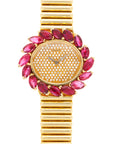Piaget - Piaget Yellow Gold Ruby & Diamond Watch Ref. 98170 - The Keystone Watches