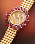 Piaget - Piaget Yellow Gold Ruby & Diamond Watch Ref. 98170 - The Keystone Watches