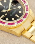 Rolex Yellow Gold GMT-Master SARU Watch Ref. 116748 with Original Box and Warranty