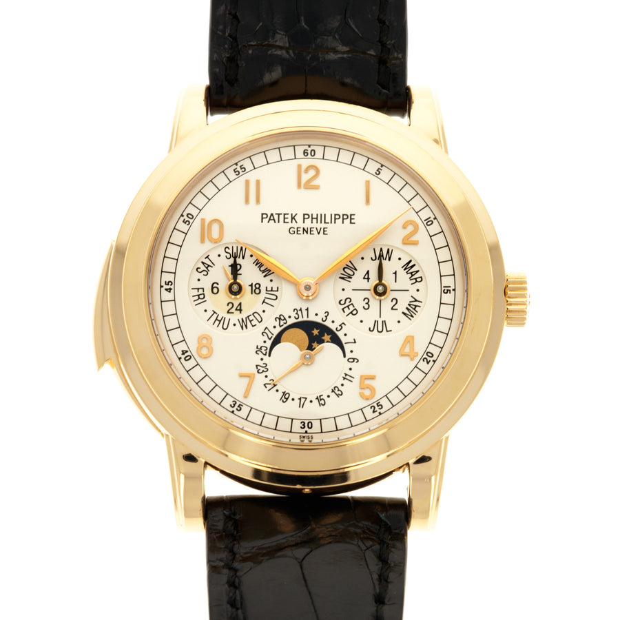 Patek Philippe Rose Gold Perpetual Minute Repeater Watch Ref. 5074