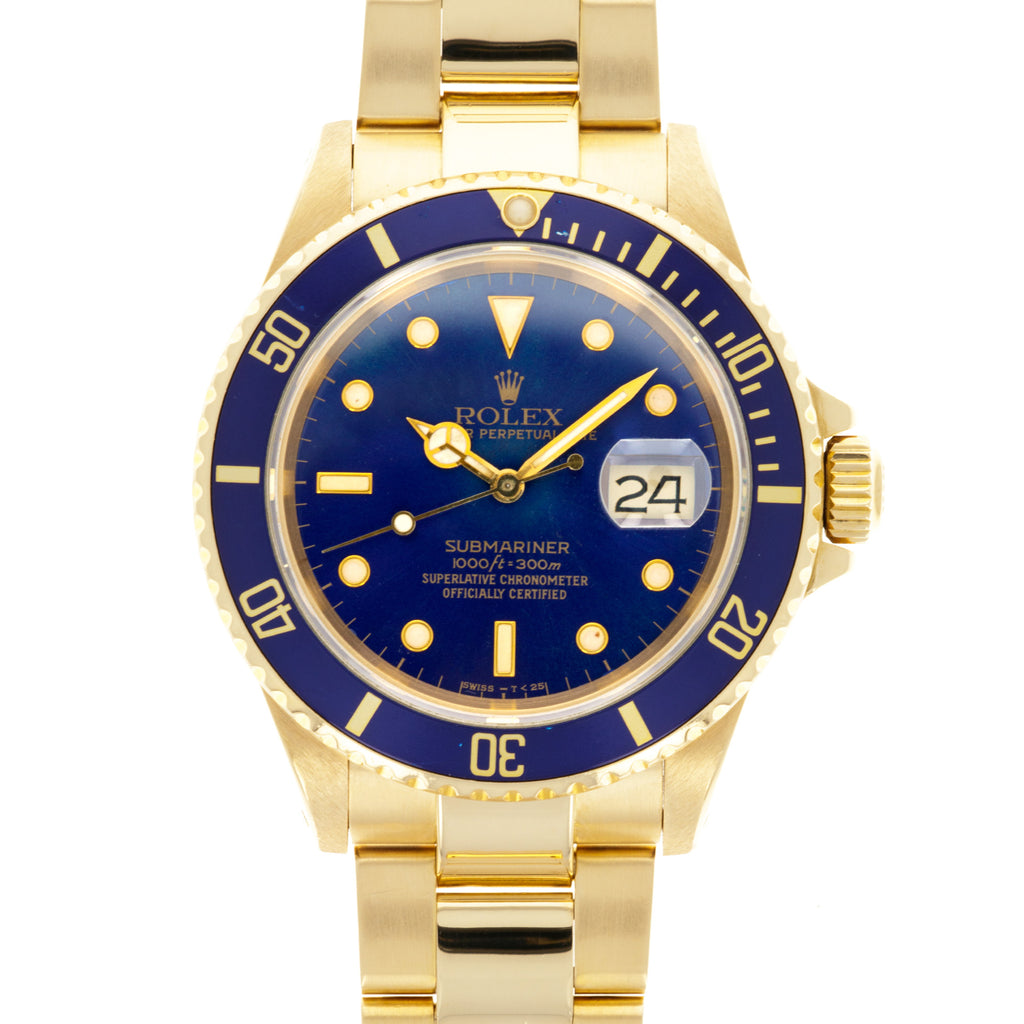 Rolex Submariner 16618 18k YG – The Keystone Watches