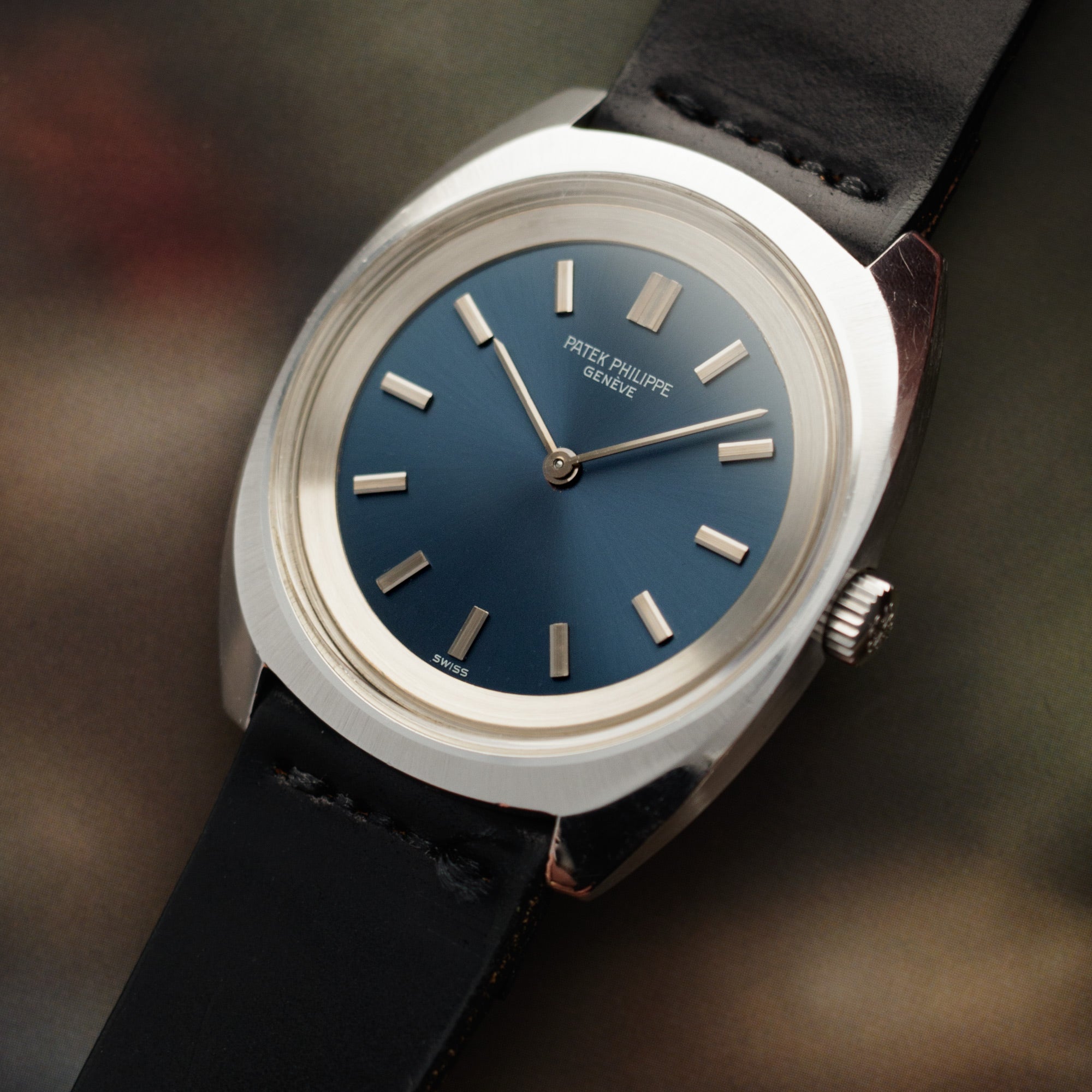 Patek Philippe - Patek Philippe Steel Tonneau Ref. 3579 with Original Papers - The Keystone Watches