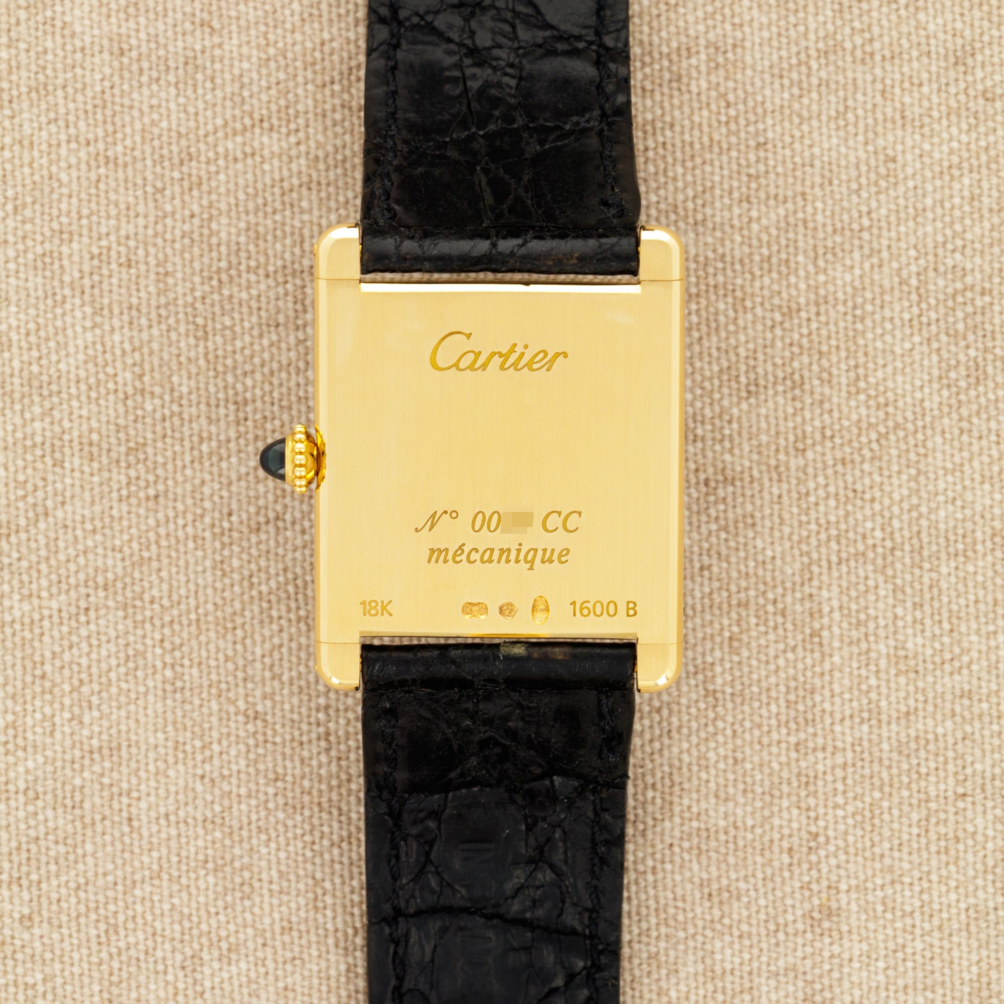 Cartier - Cartier Yellow Gold Tank Louis Ref. 1600 - The Keystone Watches