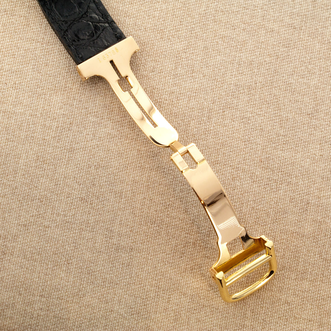 Cartier Yellow Gold Tank Louis Ref. 8110 on A Bracelet