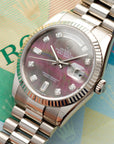 Rolex - Rolex White Gold Day-Date Watch Ref. 118239 with Mother of Pearl and Diamond Dial - The Keystone Watches