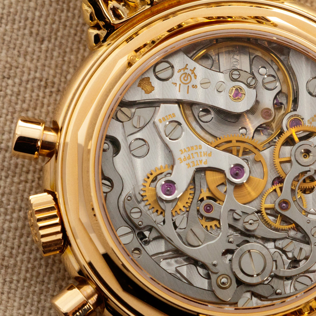 Patek Philippe Rose Gold Perpetual Calendar Watch Ref. 3970 with Rare Brown, Breguet Numeral Dial