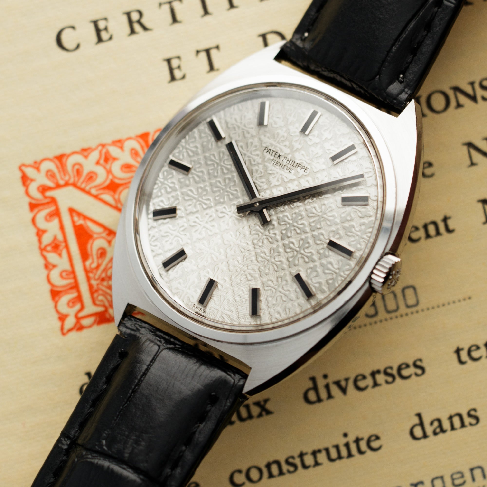 Patek Philippe - Patek Philippe Steel Watch Ref. 3574 with Box and Papers - The Keystone Watches