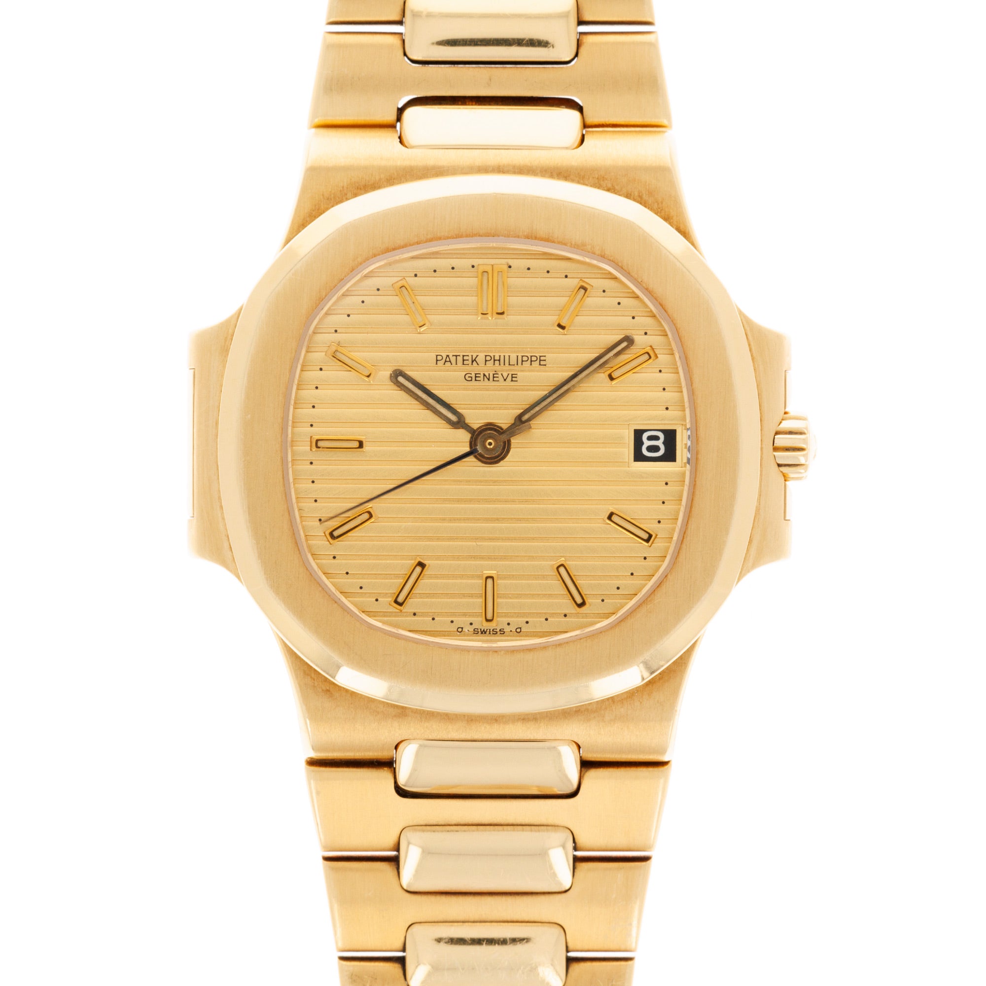 Patek Philippe Yellow Gold Nautilus Watch Ref. 3800