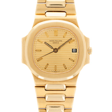 Patek Philippe Yellow Gold Nautilis Watch Ref. 3800