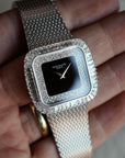 Patek Philippe - Patek Philippe White Gold, Baguette Diamond and Onyx Watch Ref. 3625 (NEW ARRIVAL) - The Keystone Watches