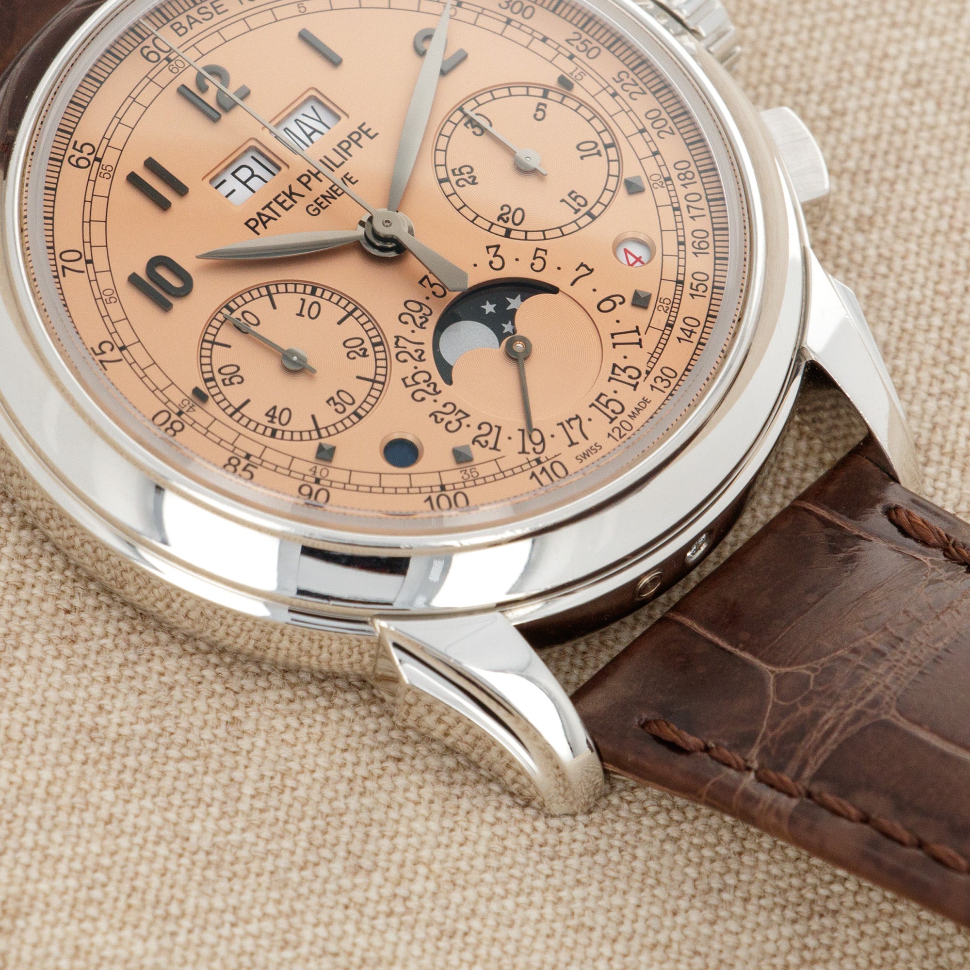 Patek Philippe - Patek Philippe Platinum Perpetual Calendar Chrono Watch Ref. 5270 - The Keystone Watches