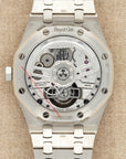Audemars Piguet - Audemars Piguet Platinum Royal Oak Tourbillon Watch Ref. 26535PT with Baguette Diamonds - The Keystone Watches