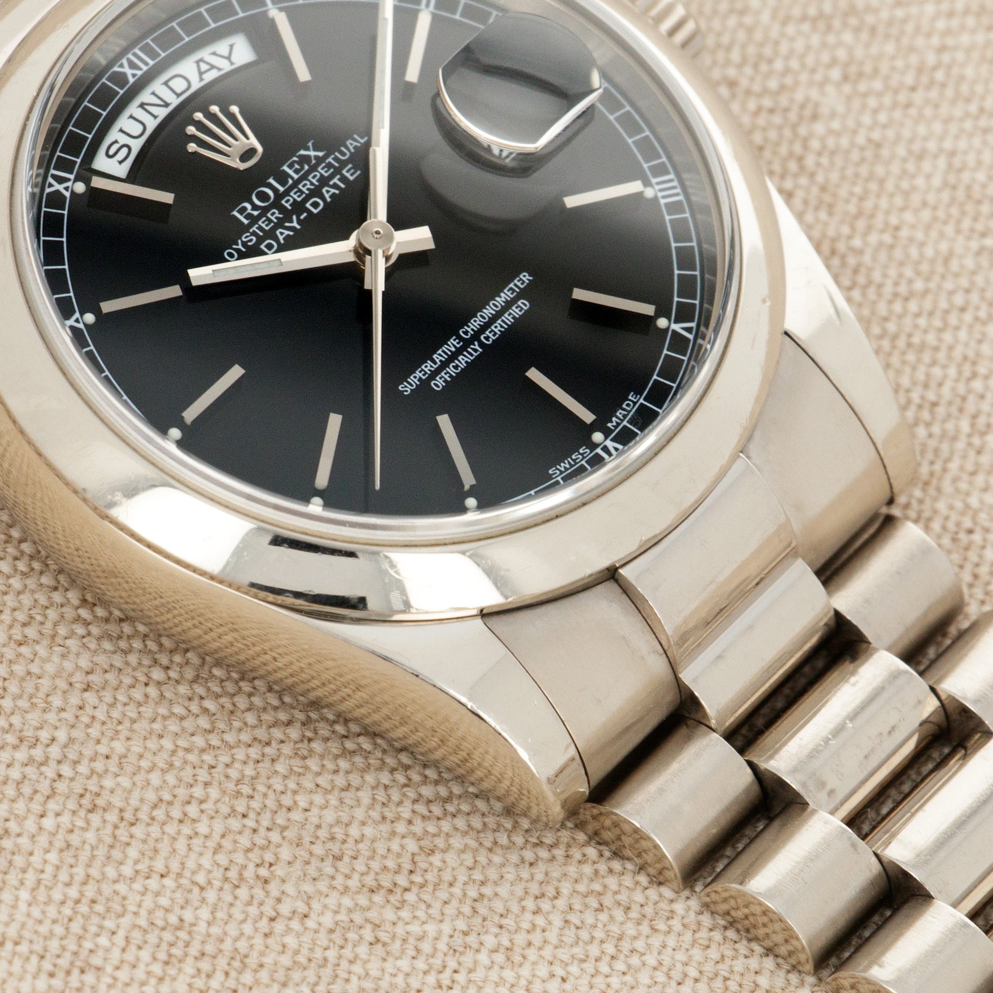 Rolex - Rolex White Gold Day-Date Ref. 118209 - The Keystone Watches