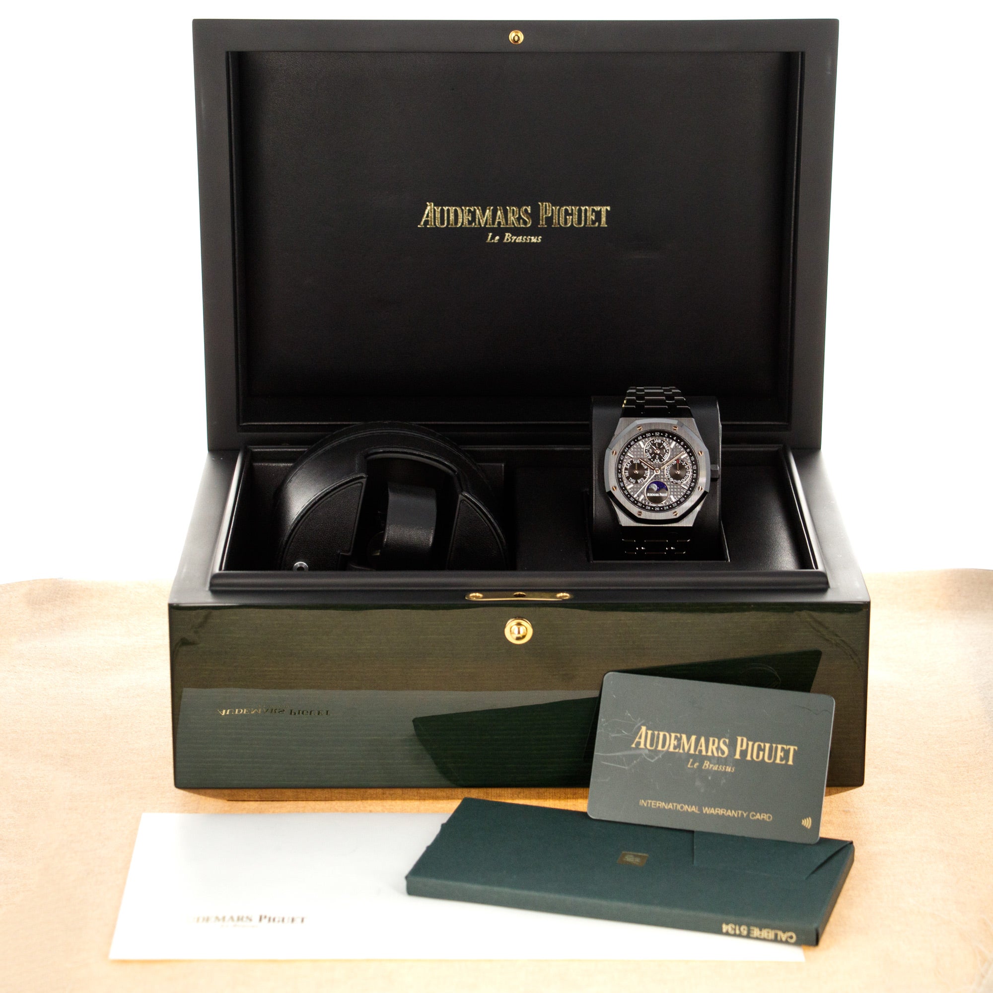 Audemars Piguet - Audemars Piguet Ceramic Royal Oak Perpetual Calendar Watch Ref. 26579 - The Keystone Watches