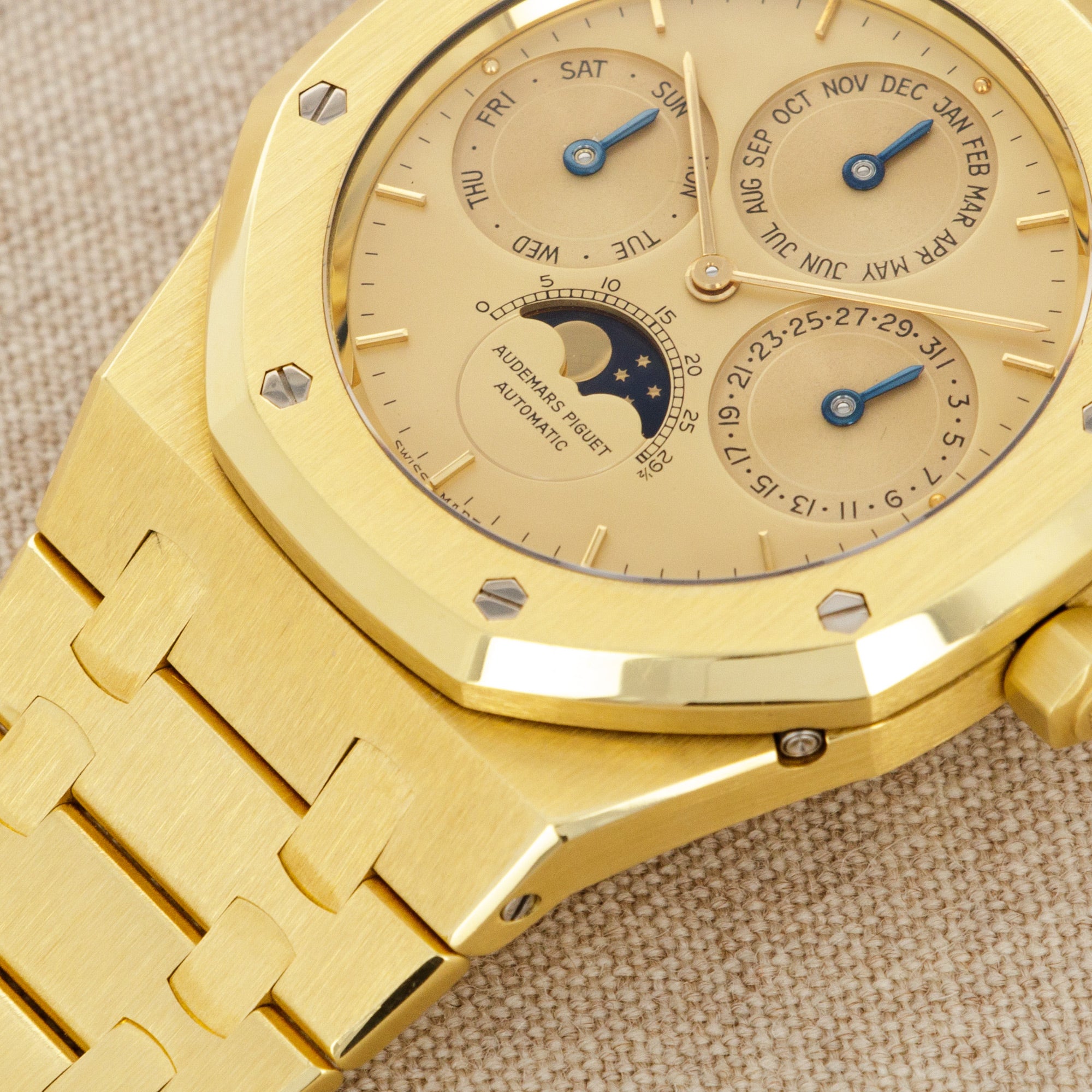 Audemars Piguet - Audemars Piguet Yellow Gold Royal Oak Perpetual Calendar Watch Ref. 25654 - The Keystone Watches