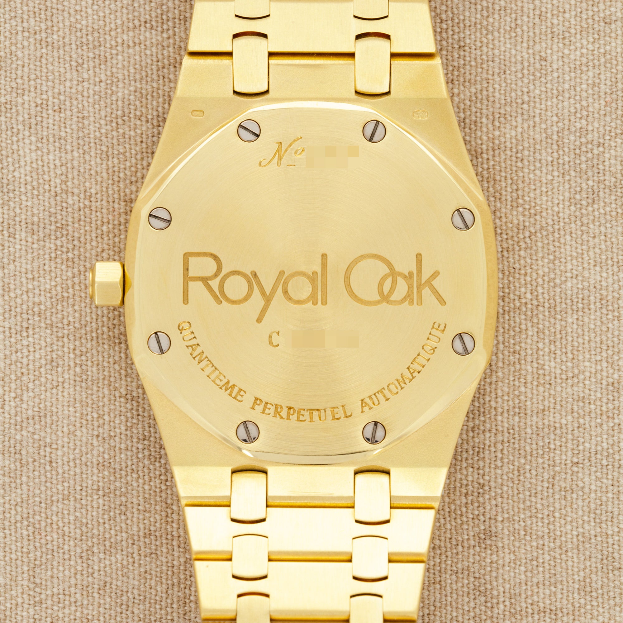 Audemars Piguet Yellow Gold Royal Oak Perpetual Calendar Watch Ref. 25654