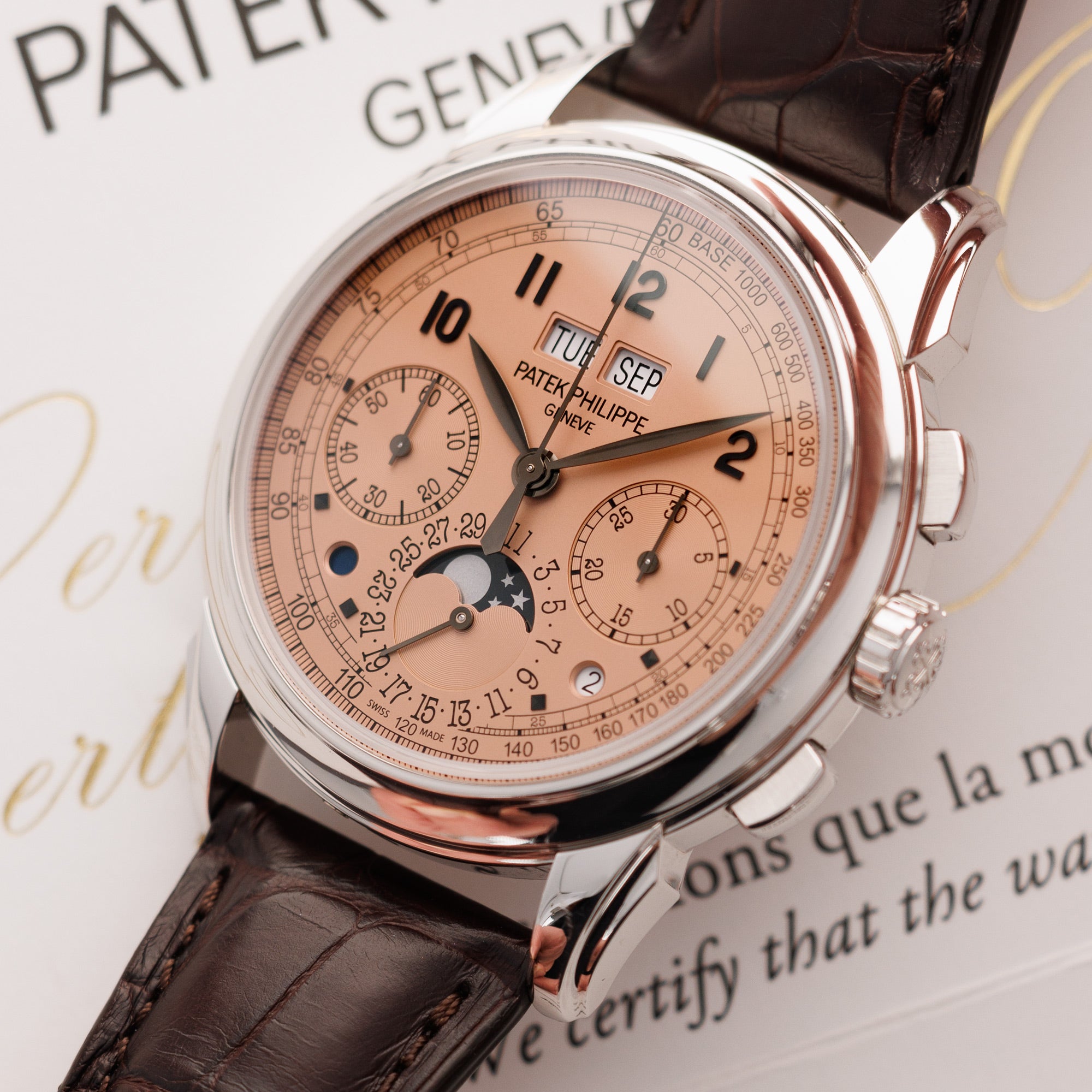Patek Philippe - Patek Philippe Platinum Perpetual Calendar Watch Ref. 5270 - The Keystone Watches