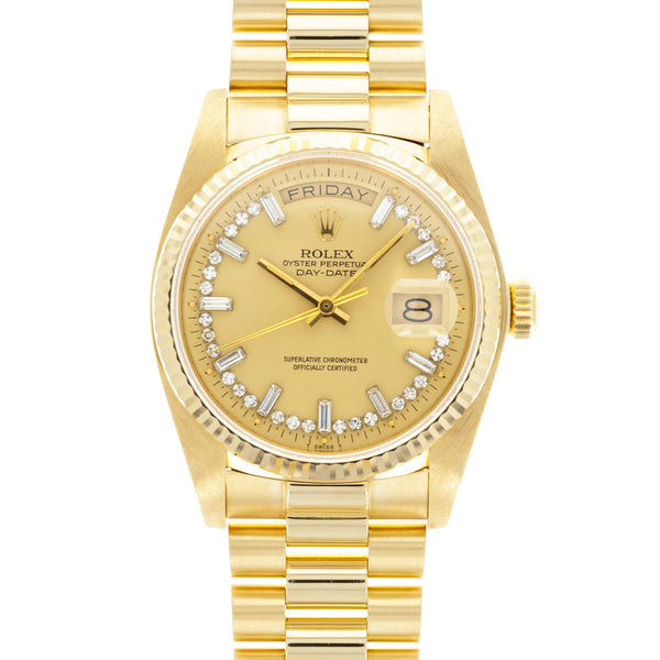 ≪超目玉★12月≫ Rolex Day-Date YG 18k 18038 パーツ