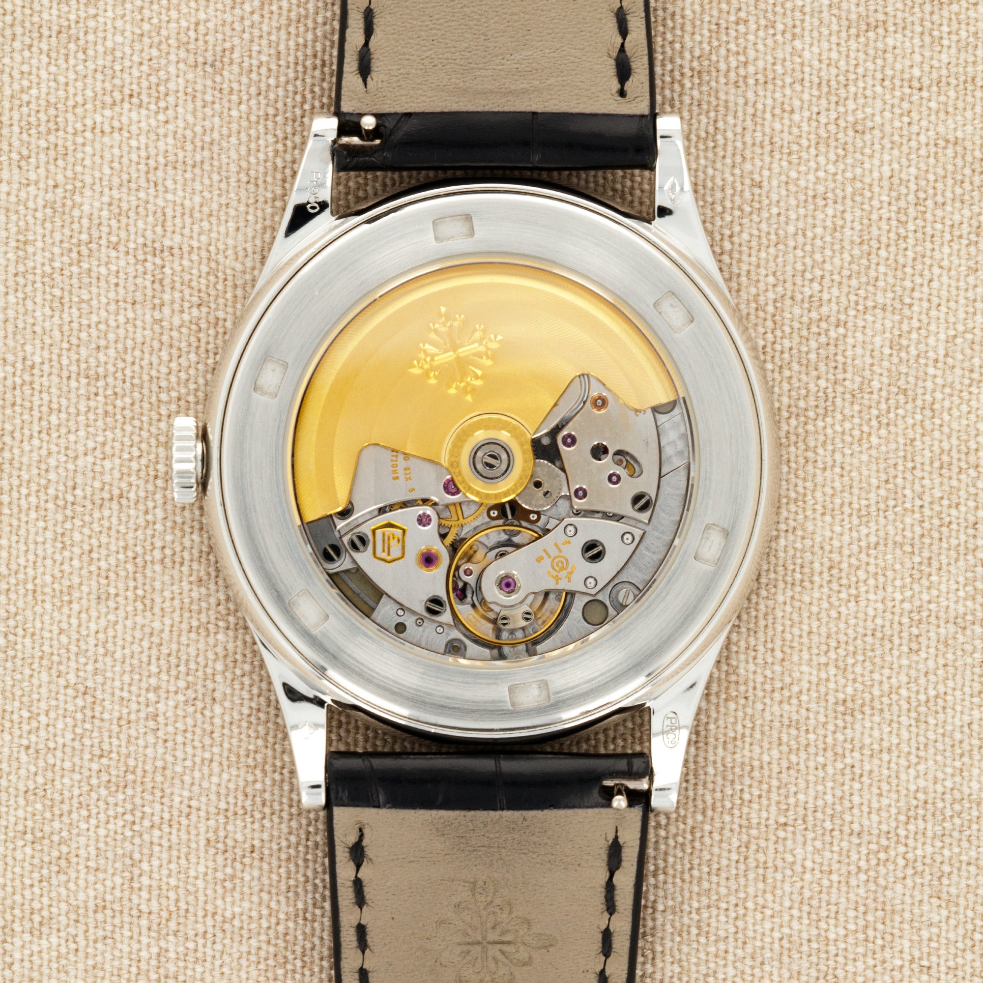 Patek Philippe - Patek Philippe Platinum Calatrava Watch Ref. 5298 with Baguette Diamonds - The Keystone Watches