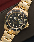 Rolex Yellow Gold Submariner Watch Ref. 16618