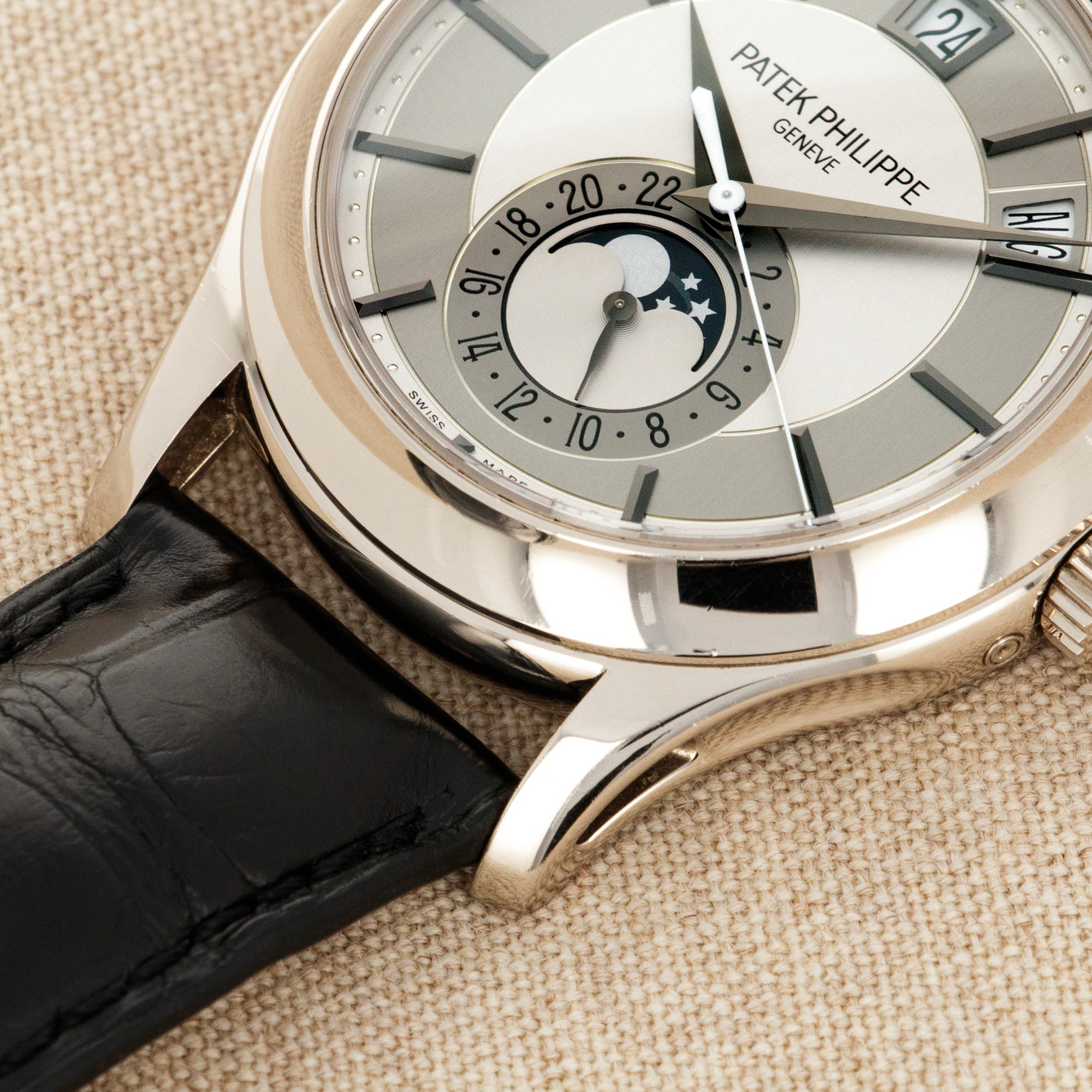 Patek Philippe - Patek Philippe White Gold Annual Calendar Watch Ref. 5205 - The Keystone Watches