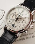 Patek Philippe Platinum Perpetual Split Seconds Chronograph Watch Ref. 5204
